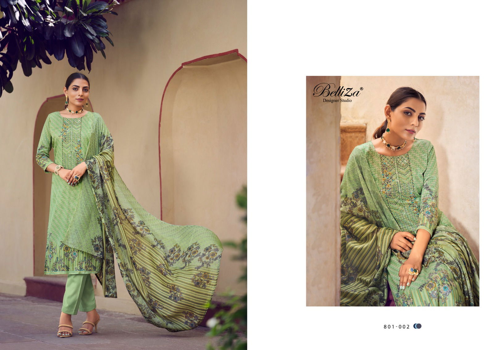 Naira By Belliza Jam Cotton Dress Material Catalog